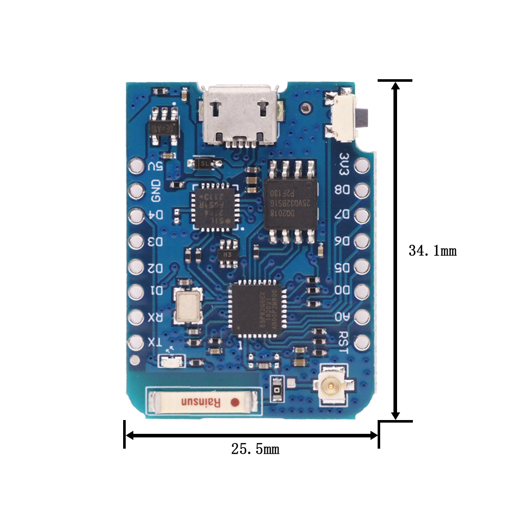 WeMos-D1ミニプロ開発ボード,nodcu,4mb,16 - Esp8266 Nodemcu Board のレビューと価格