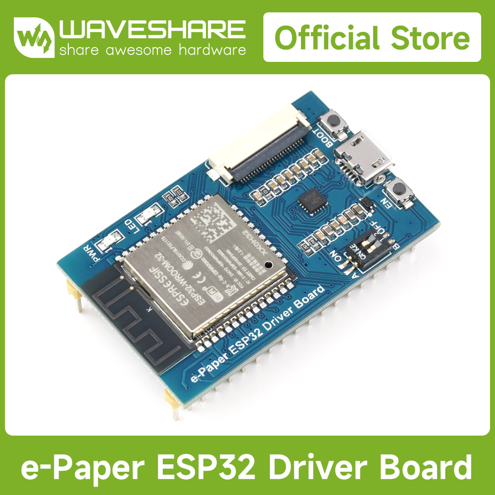 Waveshare ESP32 Epaper ドライバーボー - Display Epaper 2.9 のレビューと価格